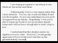 IELTS exam letter writing (part 2 of 3)