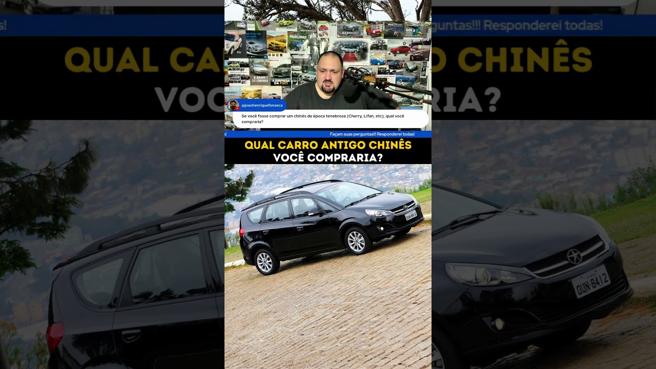 Qual carro chinês da primeira "safra" você compraria?