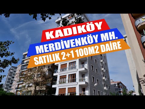 Kadıköy Merdivenköy'de Satılık 2+1 Daire 100 m2