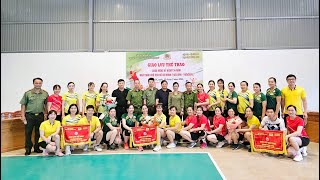 Công an thành phố giao lưu thể thao