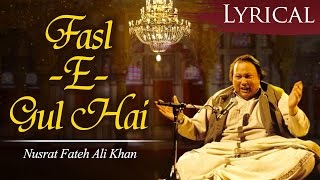 Fasl-E-Gul Hai Sharaab Pii Leejiye by Ustad Nusrat