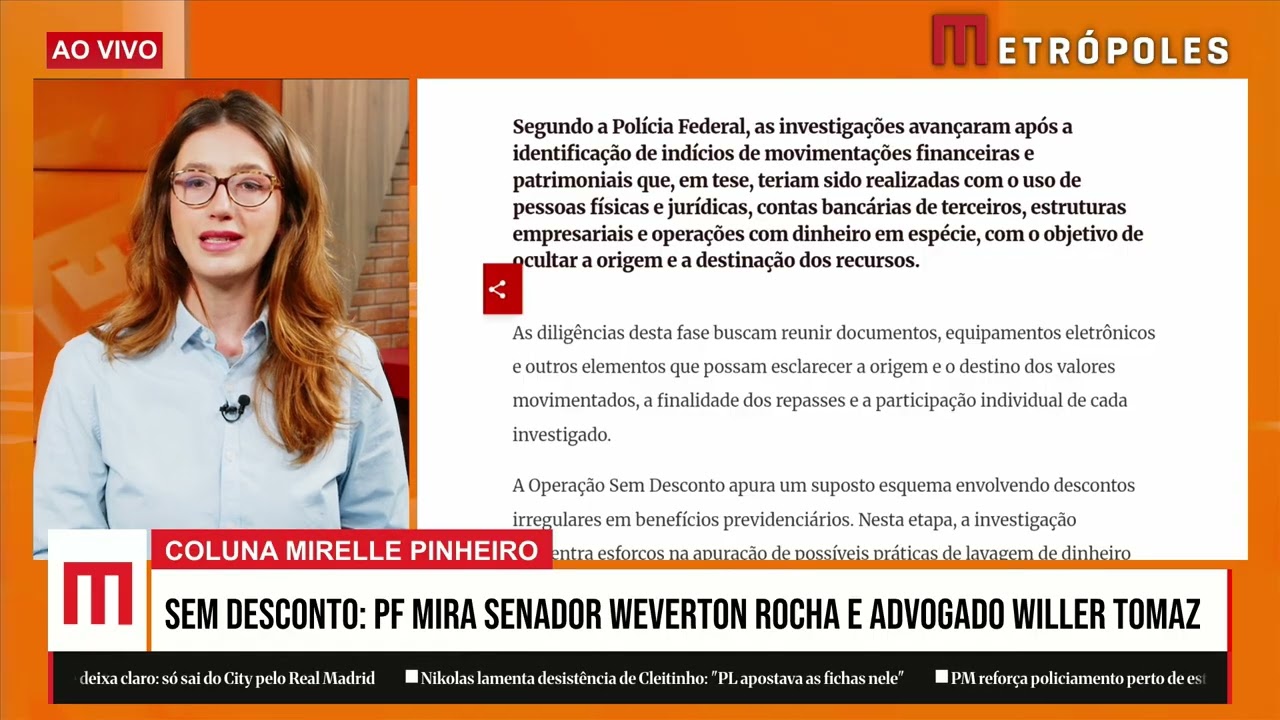 Sem Desconto: PF mira senador Weverton Rocha e advogado Willer Tomaz