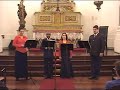 Motetos Crux Fidelis e Felle Potus do Padre José Maurício Nunes Garcia, gravados pelo Quarteto Colonial na Capela da Universidade Federal do Rio de janeiro - Julho/2006