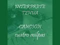 TEHUA-CUATRO MILPAS