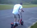 Go-ped start up Go-ped start up