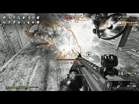 CoD Ghosts Chaos Mode 4,000,000 Score + 600 Combo - Extinction Gameplay