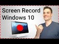 How To Record Game In Windows 10