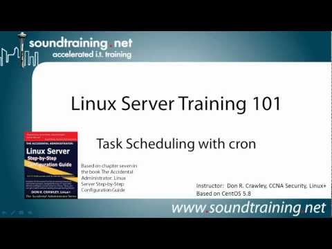 how to set cron job in linux