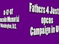 Fathers 4 Justice at the Lincoln Memorial