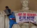 Fathers 4 Justice at the Lincoln Memorial