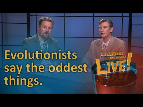 Evolutionists say the oddest things (Creation Magazine LIVE! 6-17)