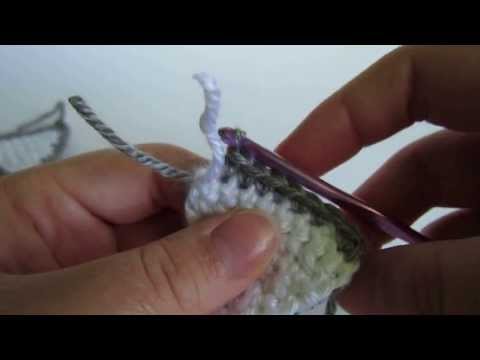 how to fasten ends crochet
