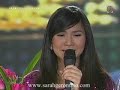 sarah geronimo a very special love