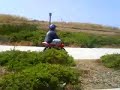 jopet riding a pocket bike!