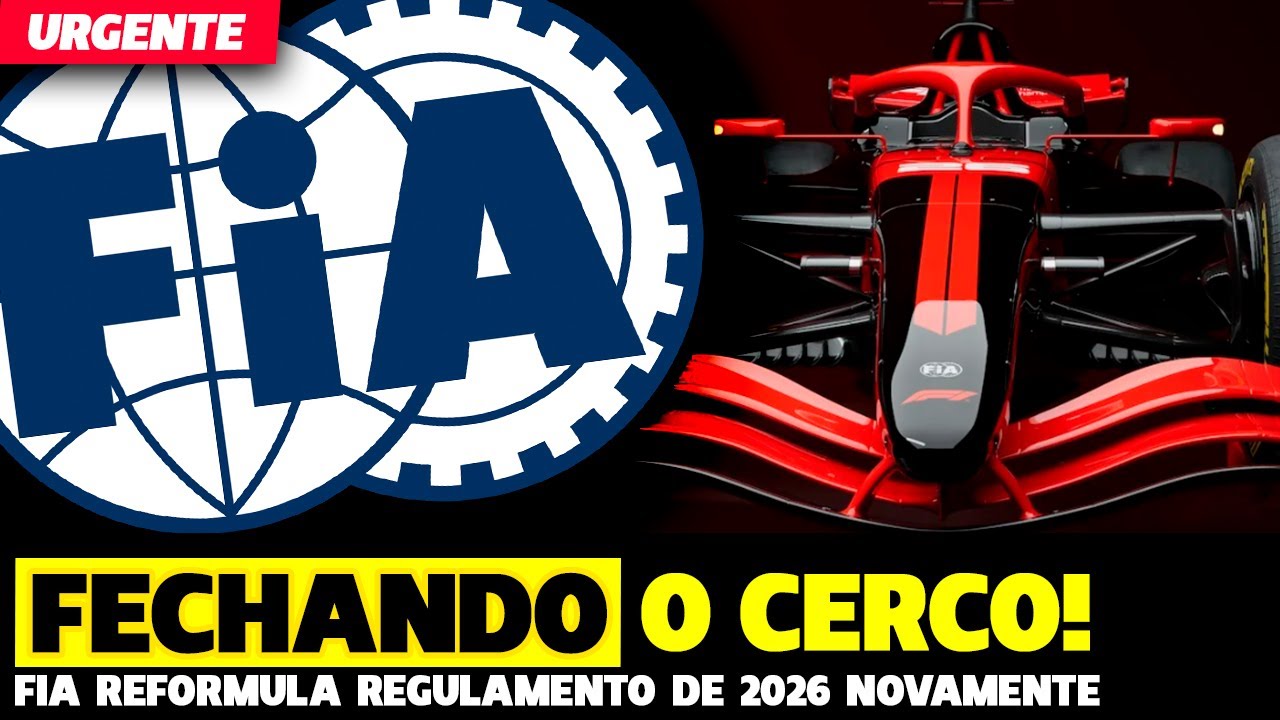 🚨Urgente: Fia Reformula Regulamento 2026 Para Fechar Cerco Contra Brechas | Fórmula 1 | Gp Em Casa