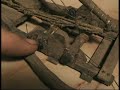 28mm scale Miniature medieval trebuchet - detailed