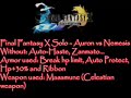 final fantasy x solo   auron vs nemesis