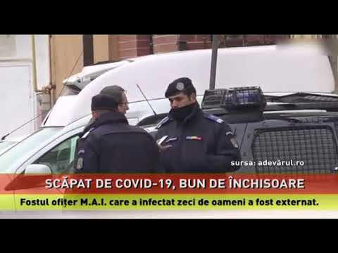Polițistul care a infectat zeci de persoane, externat din Spitalul ”Gerota”