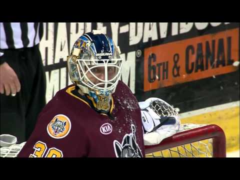 Wisconsin Vision Highlight of the Night -- Max Reinhart's Hat Trick 2-26-16