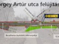 Ütemterv szerint halad a Görgey út felújítása Ütemterv szerint halad a Görgey út felújítása