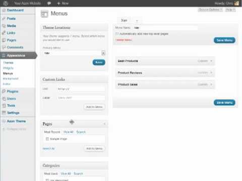 How to Customize your New Amazon Wordpress Theme - Azon