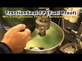 Click here to watch this video TractionSeal-FP Fuel Proof Sealer Testing vs Coal Tar - Wet Track Abrasion Test in Kerosene HD