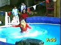 Gaby Roslin pool jumping