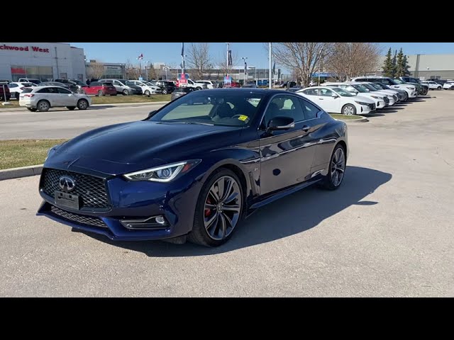 2022 Infiniti Q60 Red Sport I-LINE No Accidents | One Owner | Lo in Cars & Trucks in Winnipeg