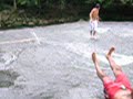 diego se quedó  pegado en las rocas....... cerote casi se mata