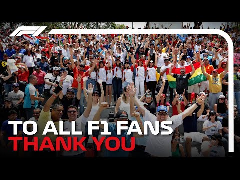 La F1 agradece a sus fans en sus 70 años