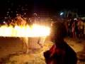Fireworks in Full Moon Party 2007-2008 Koh Samui