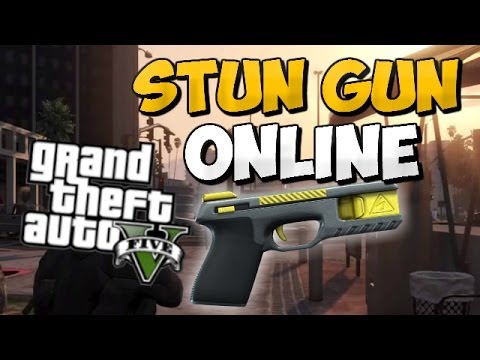 GTA 5 ONLINE : Stun Gun Online Gameplay !! (Possibly Coming) Get Stun Gun