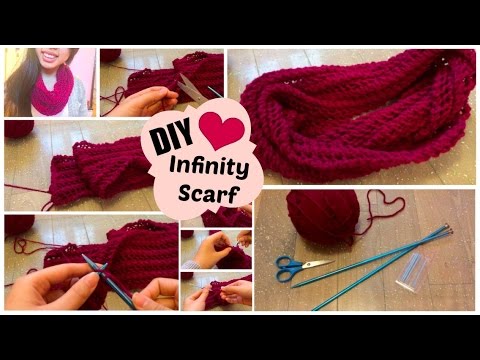 how to easy knit scarf