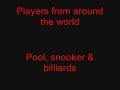 great shots from online matches. thanks to concentrator for letting me steal his clips without permission. music has nothing to do with the game, so don't be discouraged. for more vids, go to poollogics.is-a-geek.net