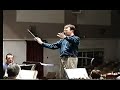 anton�n dvo?�k - symphony no. 5
hradec kralove philharmonic (czech republic)
michael holmes, conductor
performance: june 23, 1997

about michael holmes:

michael holmes's career has encompassed a wide spectrum of musical pursuits, including the fields of historical performance, symphonic conducting, composing/arranging, and scholarly research. he serves as music director of the orchestra of the 17th century in washington d.c., artistic director of the washington cornett and sackbutt ensemble (one of the usa's premiere period brass ensembles), and director of the university of maryland collegium musicum. he has also performed on an array of period instruments with ensembles such as stylus luxurians, the washington bach consort, opera lafayette, and piffaro. michael has performed extensively as a conductor in europe, leading symphonic, opera, and historical performances in poland, czech republic, finland, romania, and bulgaria. his conducting teachers have included jorma panula, neeme j�rvi, otakar trhl�k, franti?ek vajnar, and georg tintner. as a fulbright scholar, he undertook extensive research on nordic music in finland, specializing in the music of sibelius, and sang on two tours with the premiere finnish male voice choir ylioppilaskunnan laulajat (including one at new york's lincoln center), and was present during their recording of the sibelius complete works for male voice choir on the finlandia label. currently, he serves as the music director at the unitarian universalist church of silver spring, md. 

contact: musicdirector@uucss.org
url: http://www.myspace.com/mikkokotilainen
