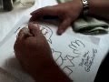 Ricky Gervais asks Matt Groening (The Simpsons) to draw a picture for Karl Pilkington
