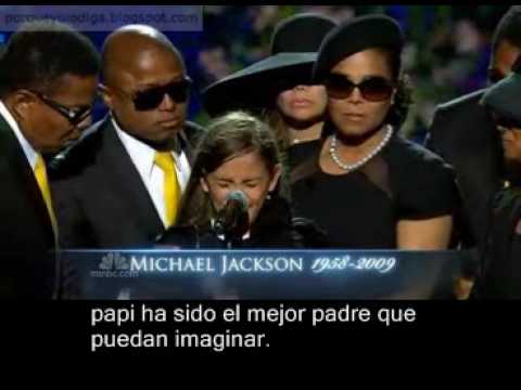 Paris Jackson, la hija de Michael Jackson se convierte en la protagonista del emotivo funeral al Rey del Pop 0 Paris Jackson, la hija de Michael Jackson se convierte en la protagonista del emotivo funeral al Rey del Pop
