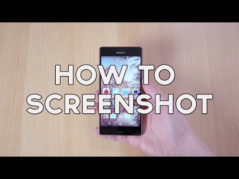 how to take a snapshot on sony xperia