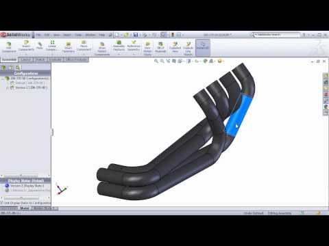 How to Model a Formula SAE Exhaust in SolidWorks