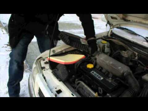 How to change air filter – Opel Astra