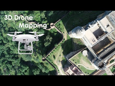 UAV Mapping – Produce DTM & orthomosaic from UAV imagery in agisoft photoscan
