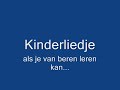 Als je van beren leren kan Als je van beren leren kan