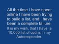 Autoresponder, have thousands of optins