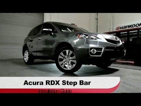Spyder Auto Installation: 2007-12 Acura RDX Step Bars