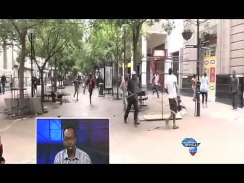 Heavy police presence in Cape Town's CBD