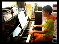 JSB invention 13 düzenleme, piano