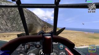 IL-2 Arena Warbirds [HD] - Ataque de Stuka a F-14 e Dogfight vs P-40 e 39!!