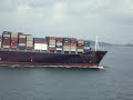 collision near miss of two ships