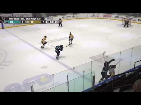 Power forward zone entry Spencer McCallum