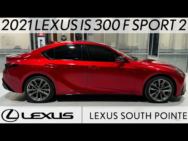  2021 Lexus IS 300 F SPORT 2 AWD in Cars & Trucks in Edmonton